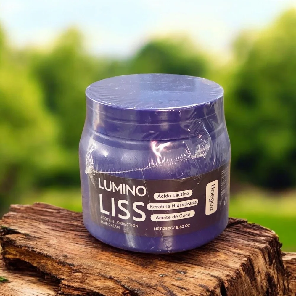 LUMINO LISS Protein Correction Hair Cream 250g | Keratin Straightening Treatment